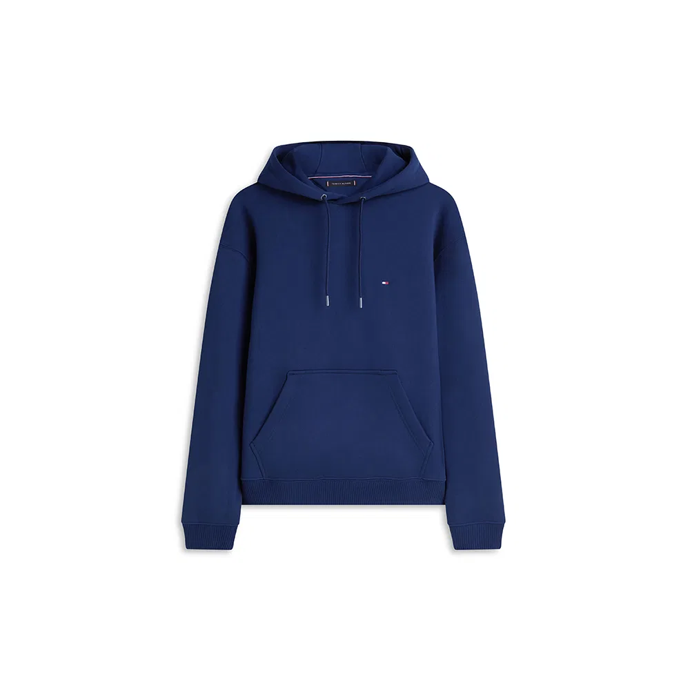 Мужское худи с флагом-логотипом, тёмно-синее, от Tommy Hilfiger — фото 2