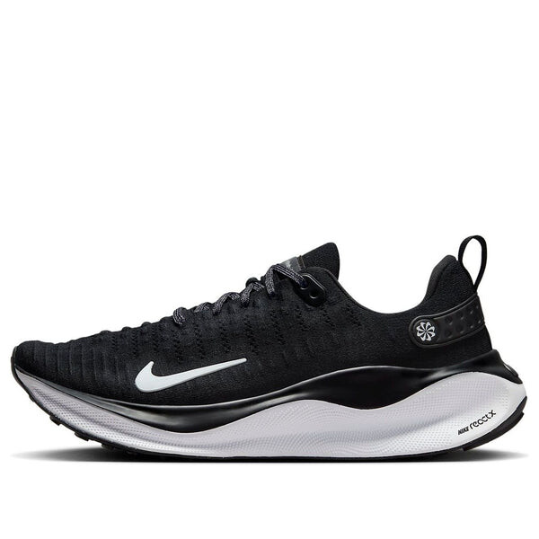 

Кроссовки reactx infinity run 4 extra wide 'black white' Nike, черный