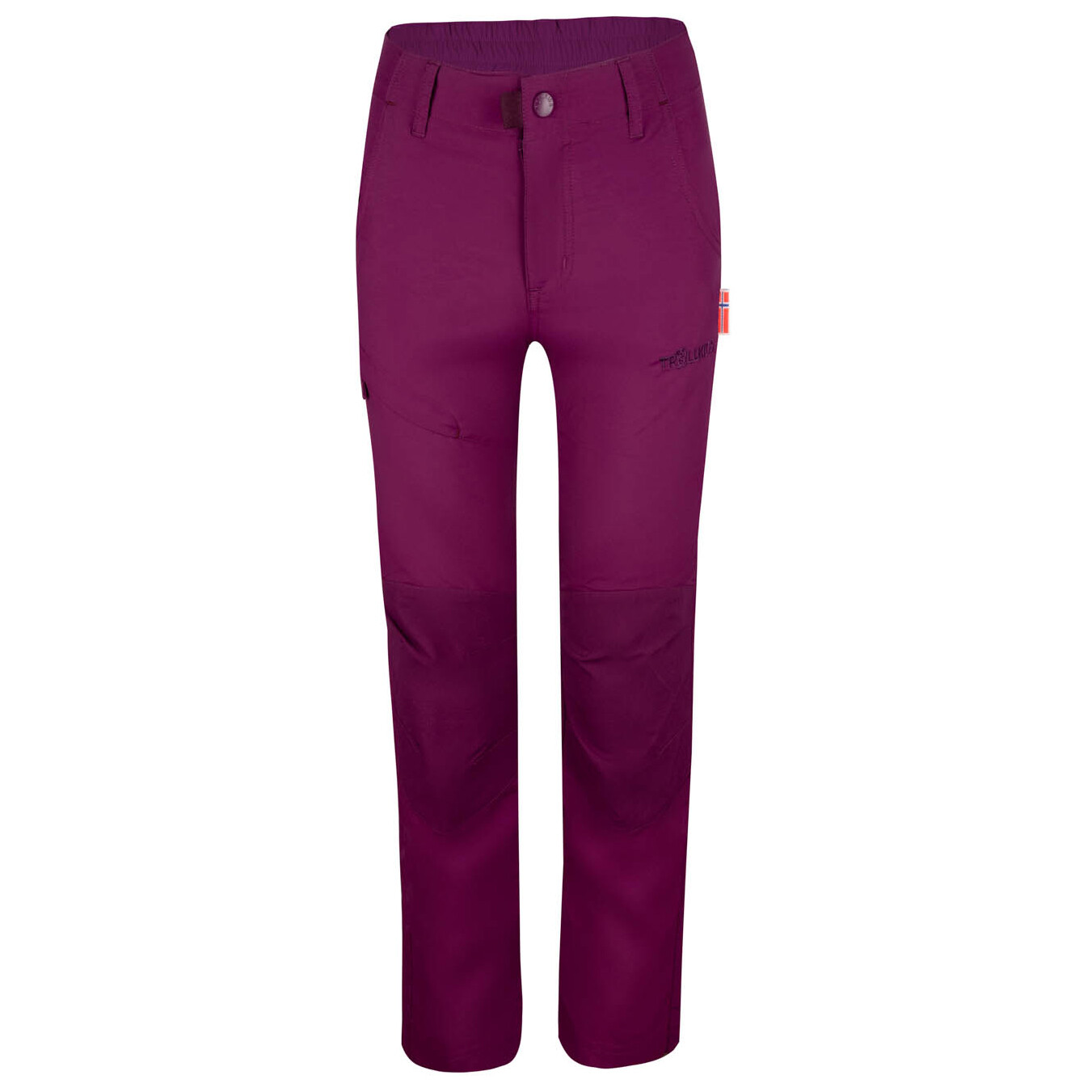 

Трекинговые брюки Trollkids Kids Hammerfest Pro Slim Fit, цвет Mulberry
