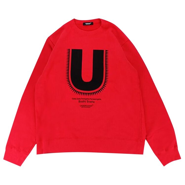 

Толстовка Undercover Bodhi Svaha Sweatshirt, красный