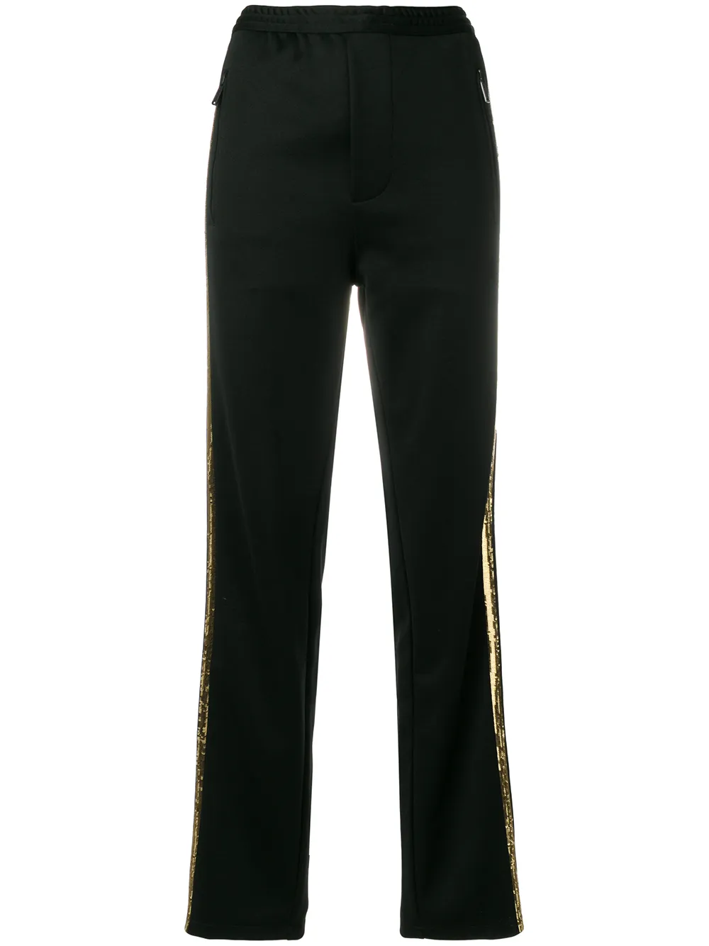 

Спортивные брюки, украшенные пайетками DSQUARED2, черный