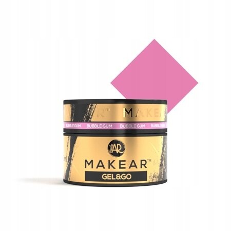 

Строительный гель G06 Bubble Gum, 30 мл Makear, Gel&Go