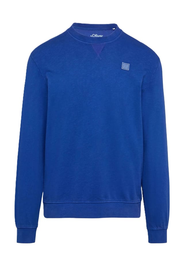 

Толстовка с воротником-стойкой S.Oliver, синий