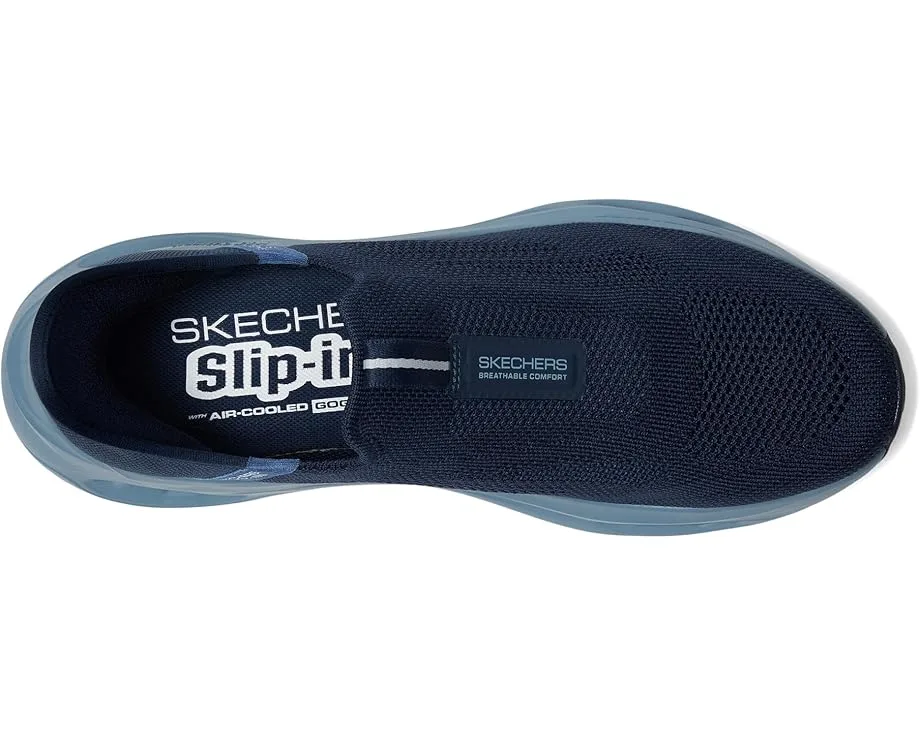 Кроссовки SKECHERS Hands Free Slip-ins Max Cushioning Glide-step Sneaker, Navy — фото 2