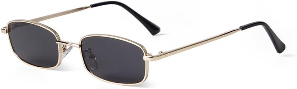 

Солнцезащитные очки UV400 с защитой от УФ-излучения — маленькая металлическая оправа, подходят для женщин и мужчин, для бега и занятий спортом на открытом воздухе UYPTK, C8 Gold