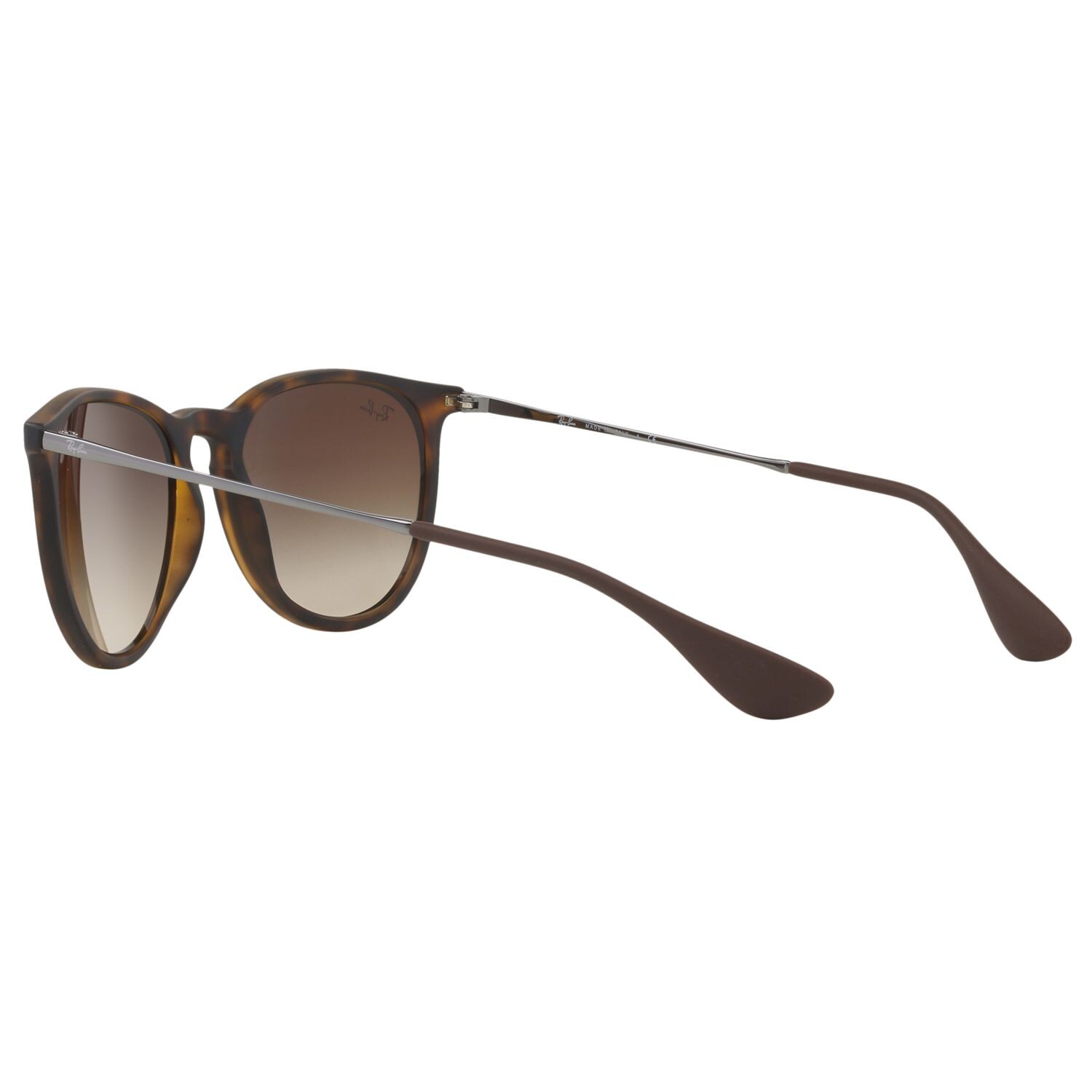 Женские солнцезащитные очки Ray-Ban RB4171 Erica, Гавана/Коричневый с градиентом — фото 4
