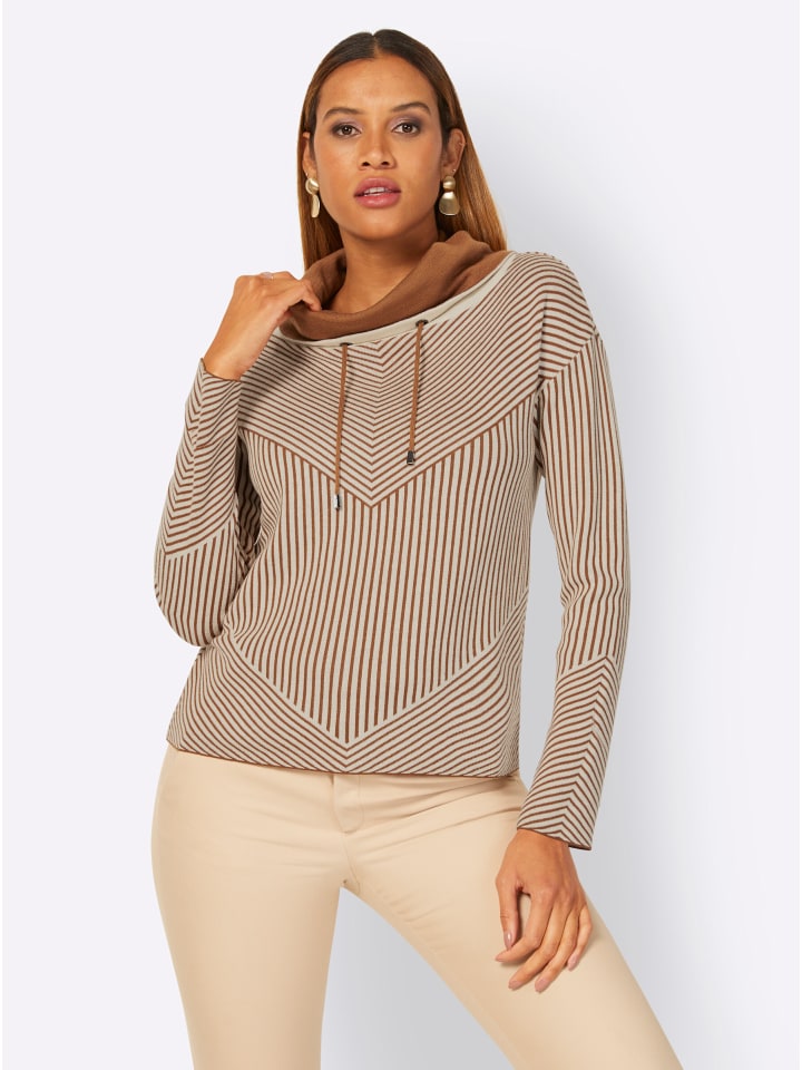 

Водолазка с узором шампанского и коньяка creation L