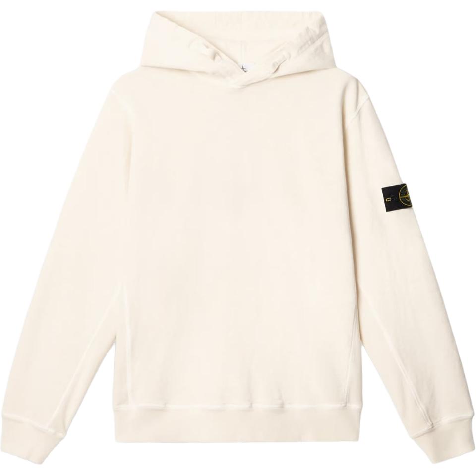 

Толстовка с длинными рукавами и логотипом STONE ISLAND, бежевый