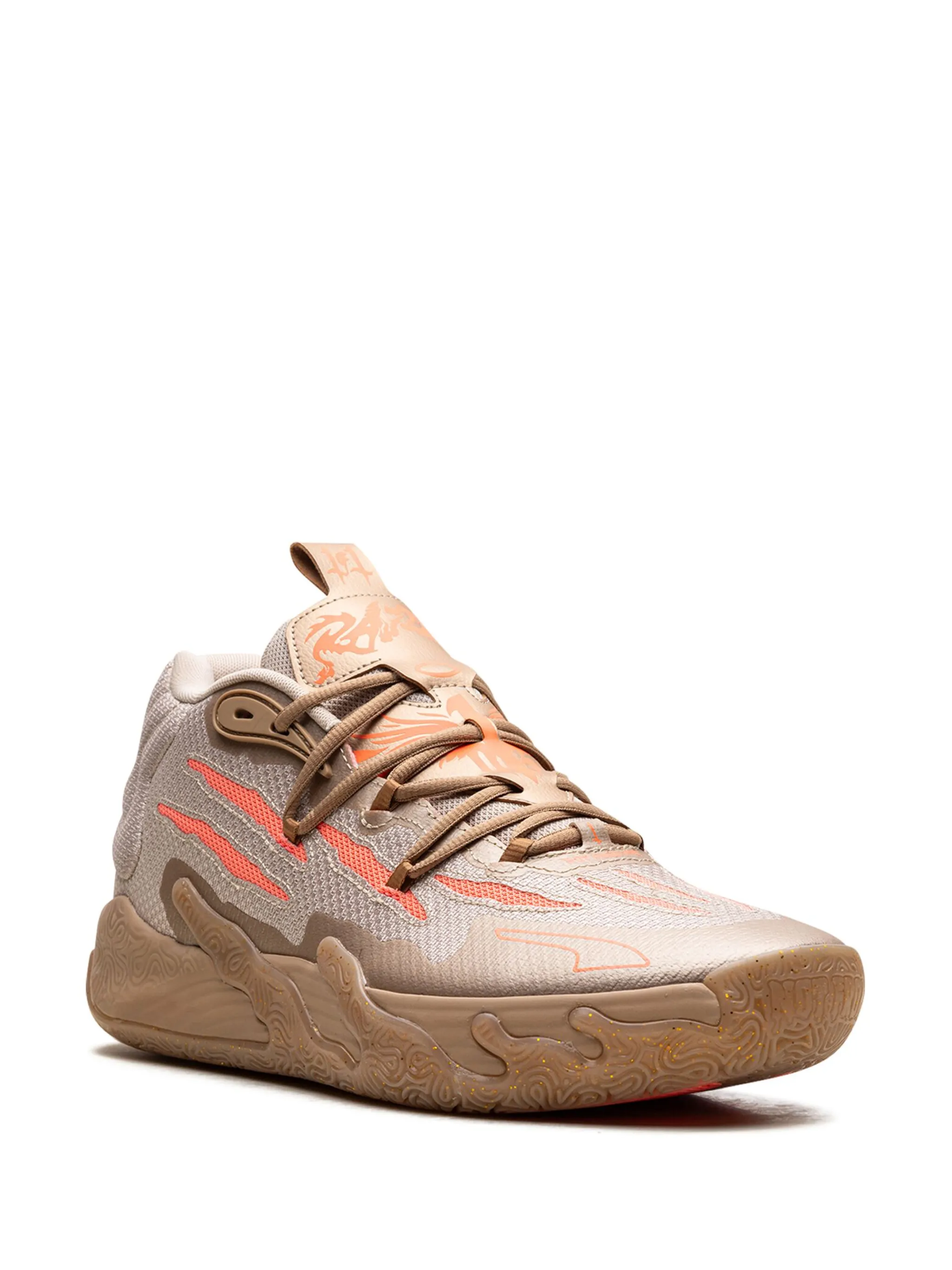 Кроссовки MB.03 Chinese New Year - Gold/Fluro Peach Puma, бежевый — фото 2