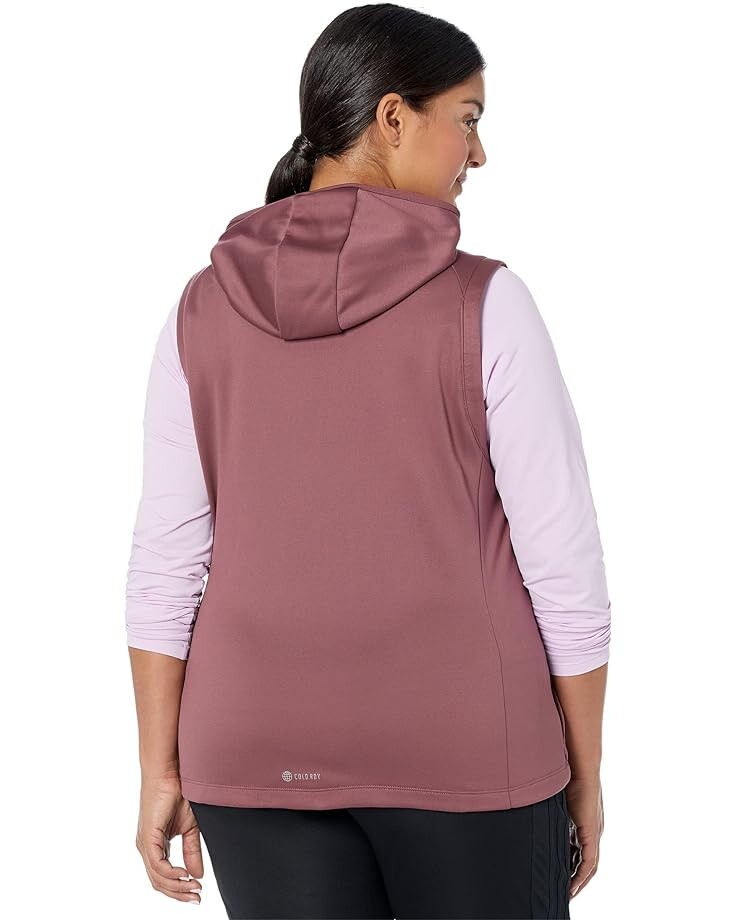 

Утепленный жилет Adidas Cold RDY Vest, цвет Quiet Crimson