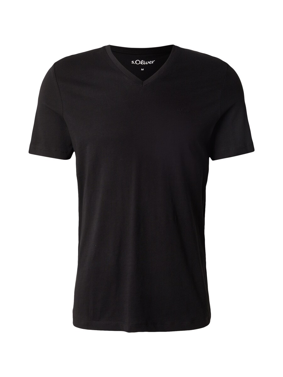 

Классическая футболка s.Oliver Shirt, черный