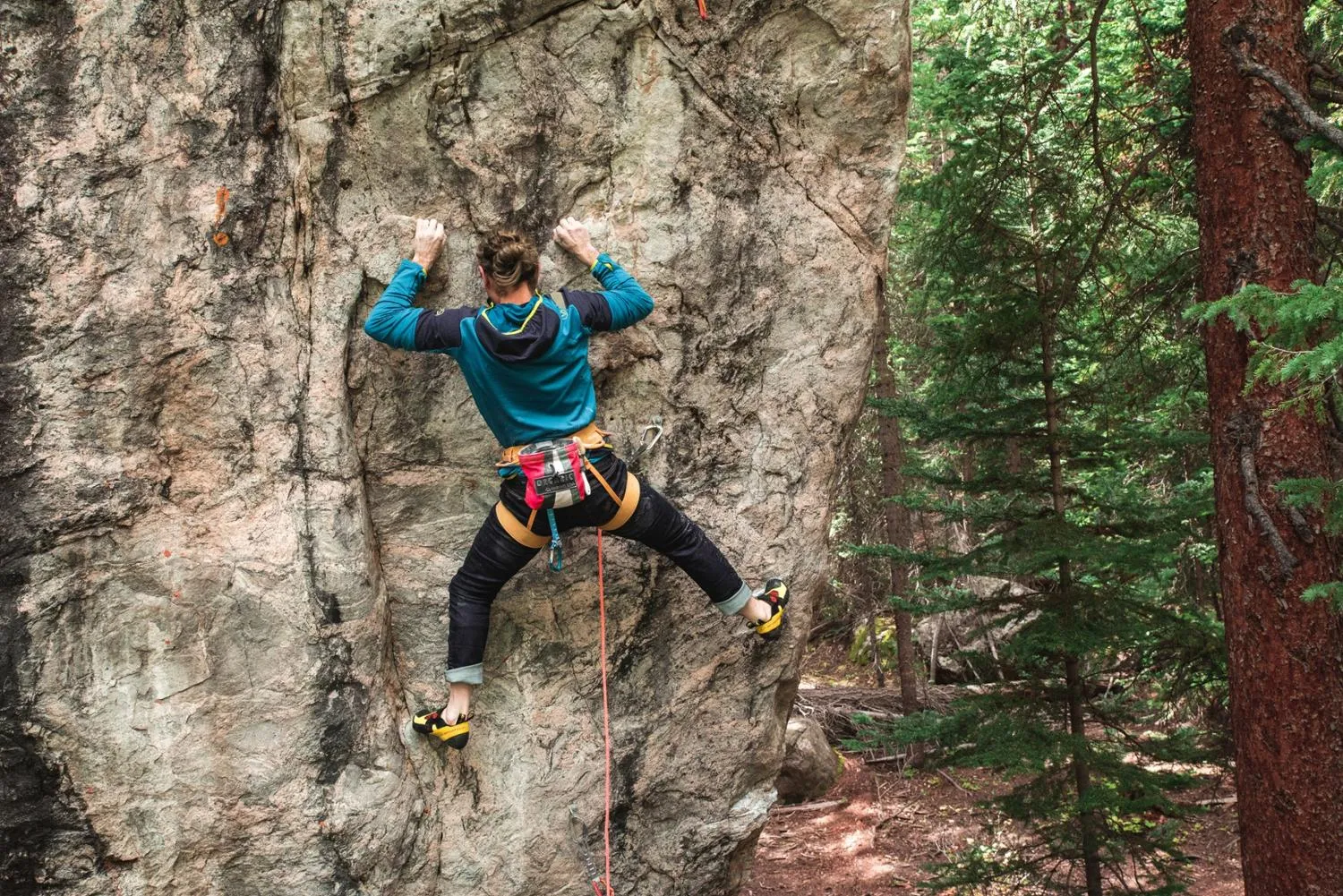 Мужские скальные туфли Skwama La Sportiva, Black/Yellow — фото 4