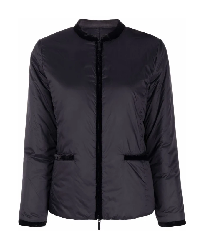 

Стеганый бомбер Emporio Armani, черный