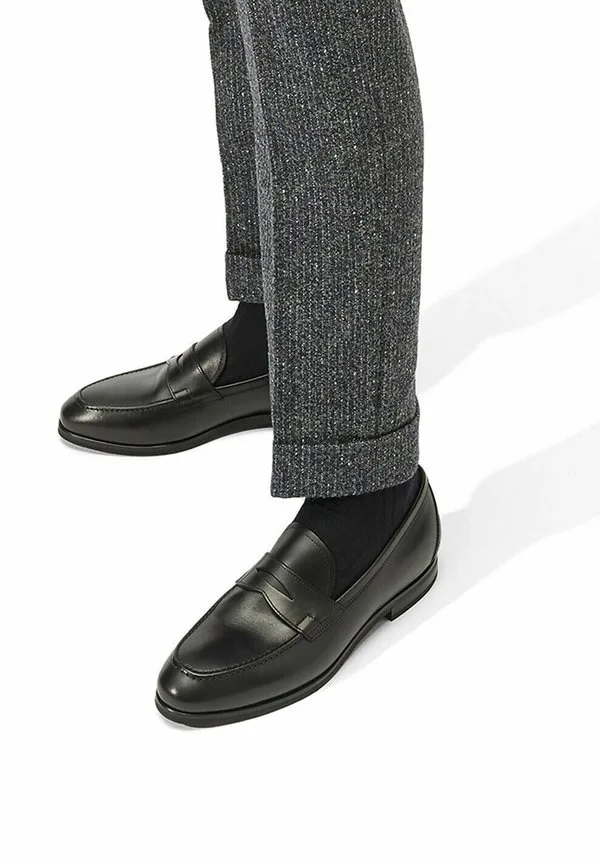 Туфли stefano без шнурков Scarosso, Black Calf