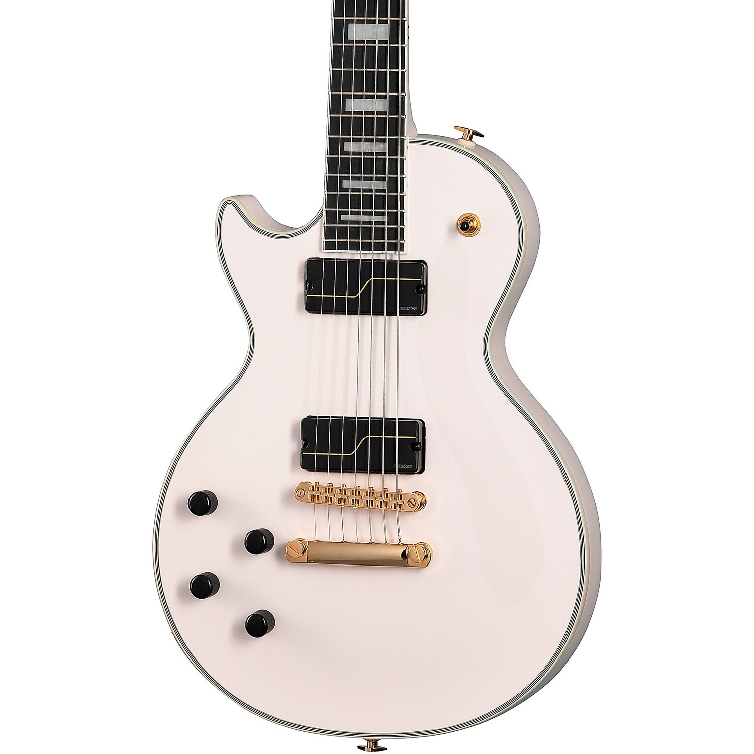 

Epiphone Matt Heafy Les Paul Custom Origins 7-струнная электрогитара для левой руки Bone White