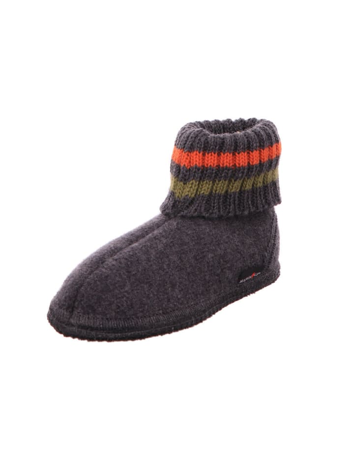 

серые тапочки HAFLINGER