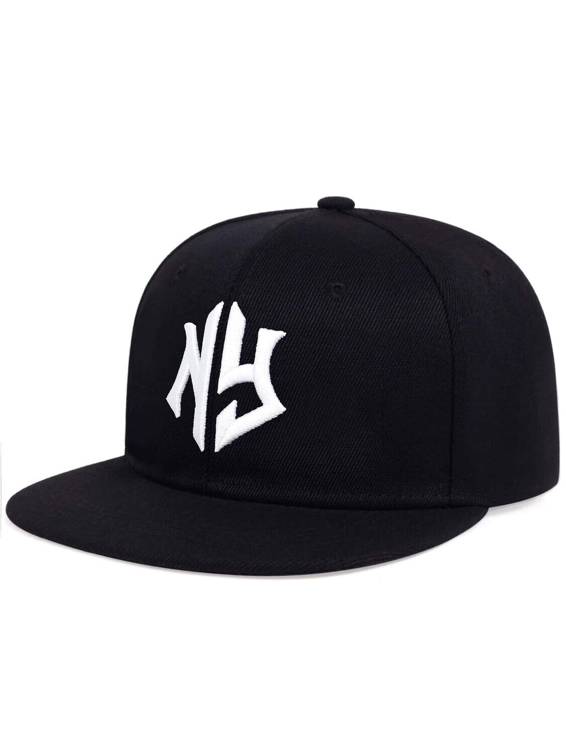 

Мужская шляпа с вышивкой в ​​стиле хип-хоп для повседневной жизни и на открытом воздухе, черный