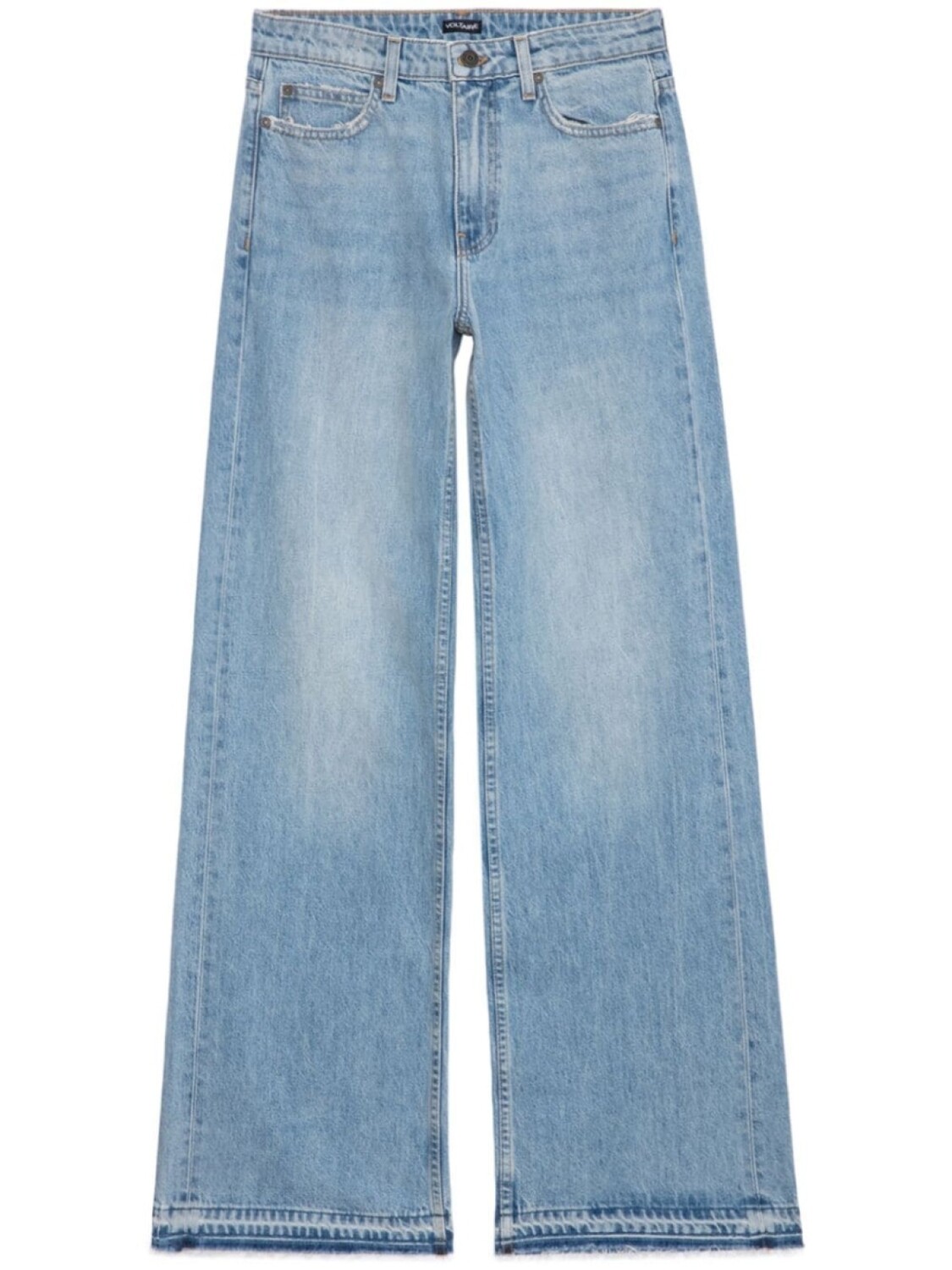 

Zadig&Voltaire широкие джинсы Whitney Release, синий