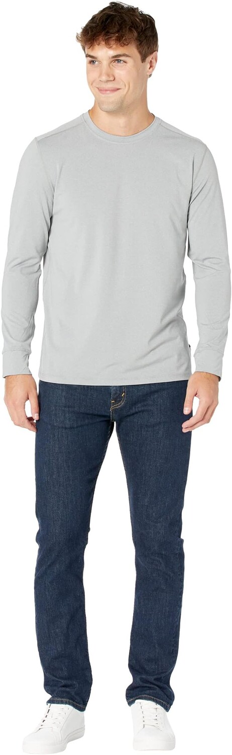 

Футболка Burton Multipath Essential Tech Long Sleeve Crew, цвет Gray Heather