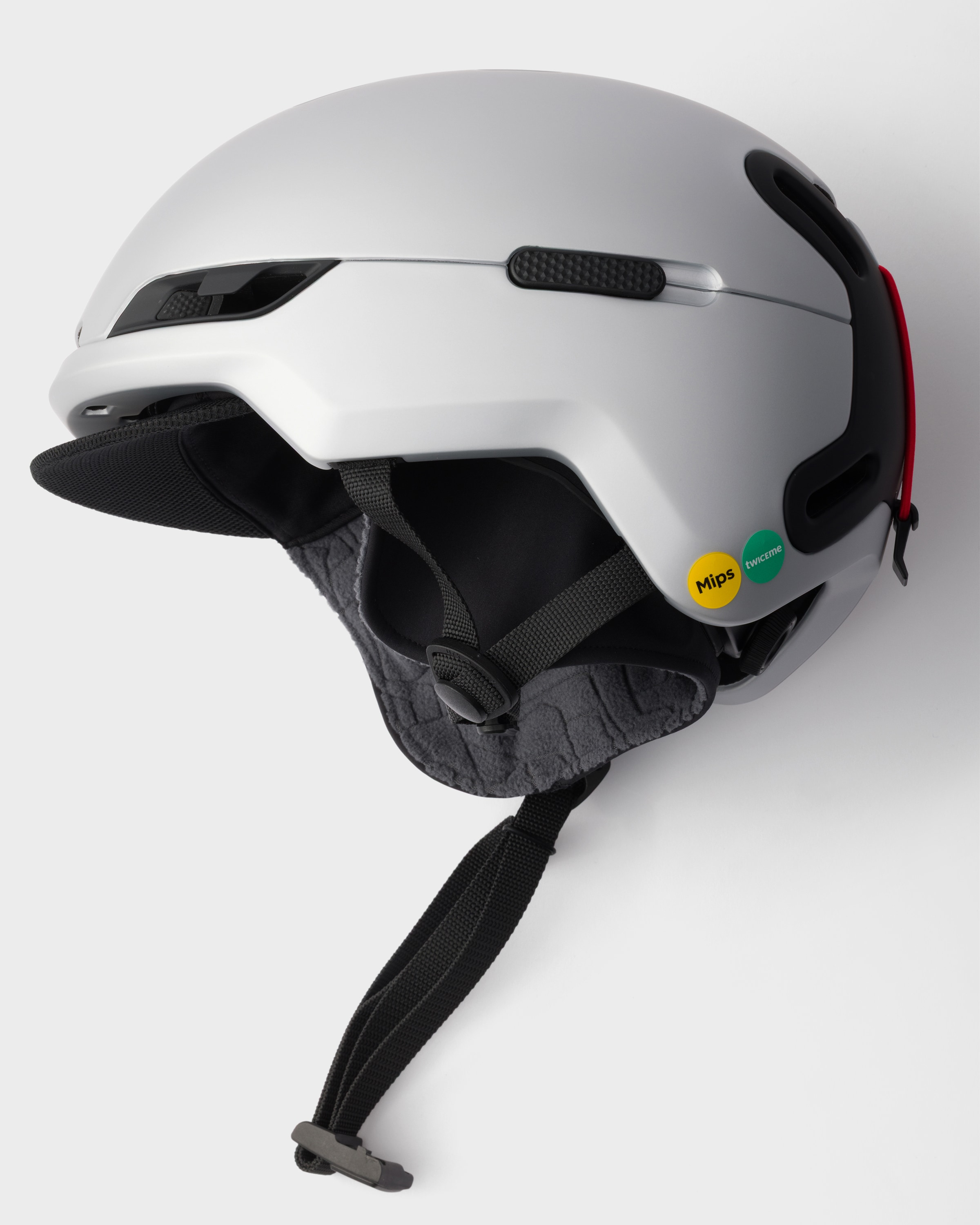 Сноубордический шлем Prada Linea Rossa by Oakley - размер L Prada, матовый серый — фото 4