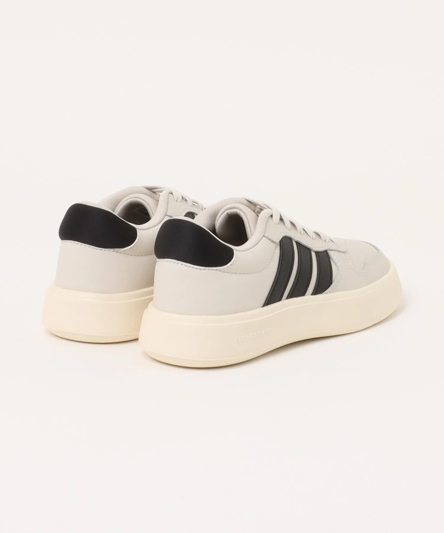 Мужские кроссовки из натуральной кожи Litecourt U adidas JS3872 бежевые — фото 2