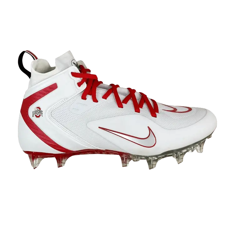 

Кроссовки Alpha Huarache 8 Elite LAX 'Ohio State' PE, белый