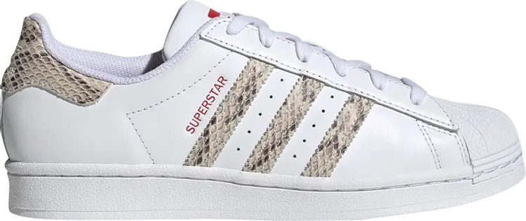

Кроссовки Wmns Superstar 'White Snakeskin', белый