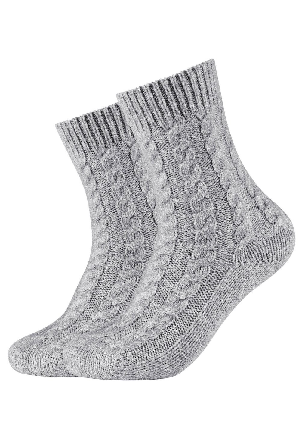 

Носки FEMALE COSY CABLE STITCH 2 PACK camano, серый