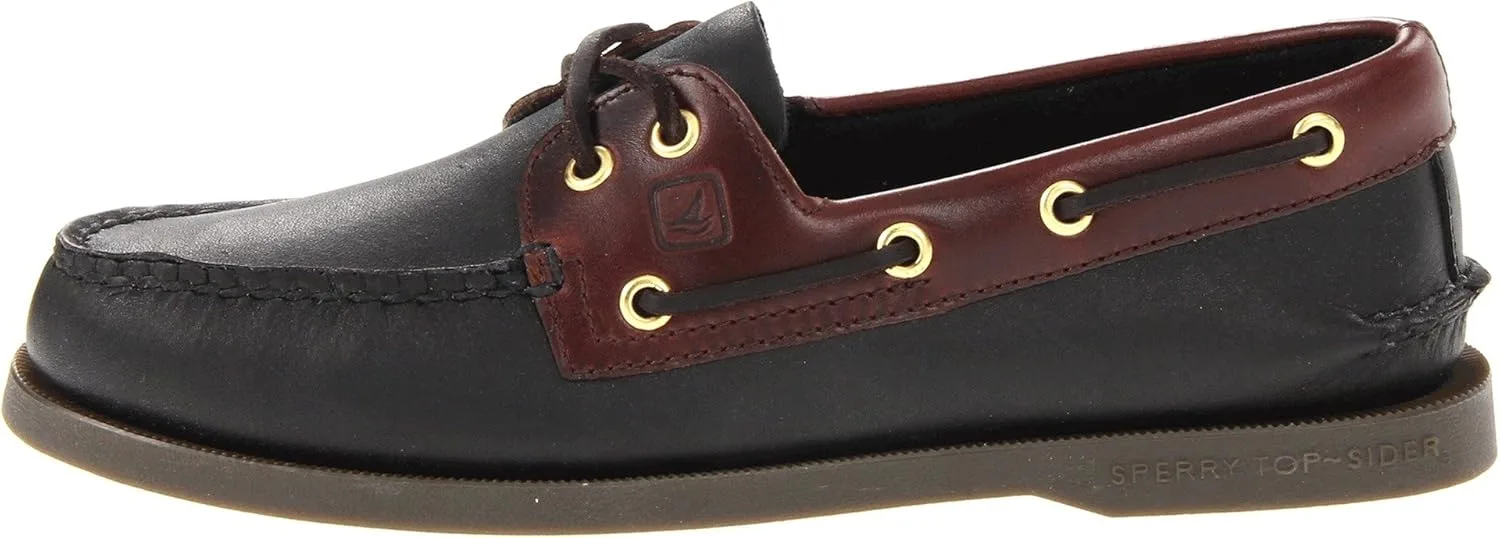 Мужские мокасины Sperry A/O с двумя туфлями класса люкс, черный — фото 2