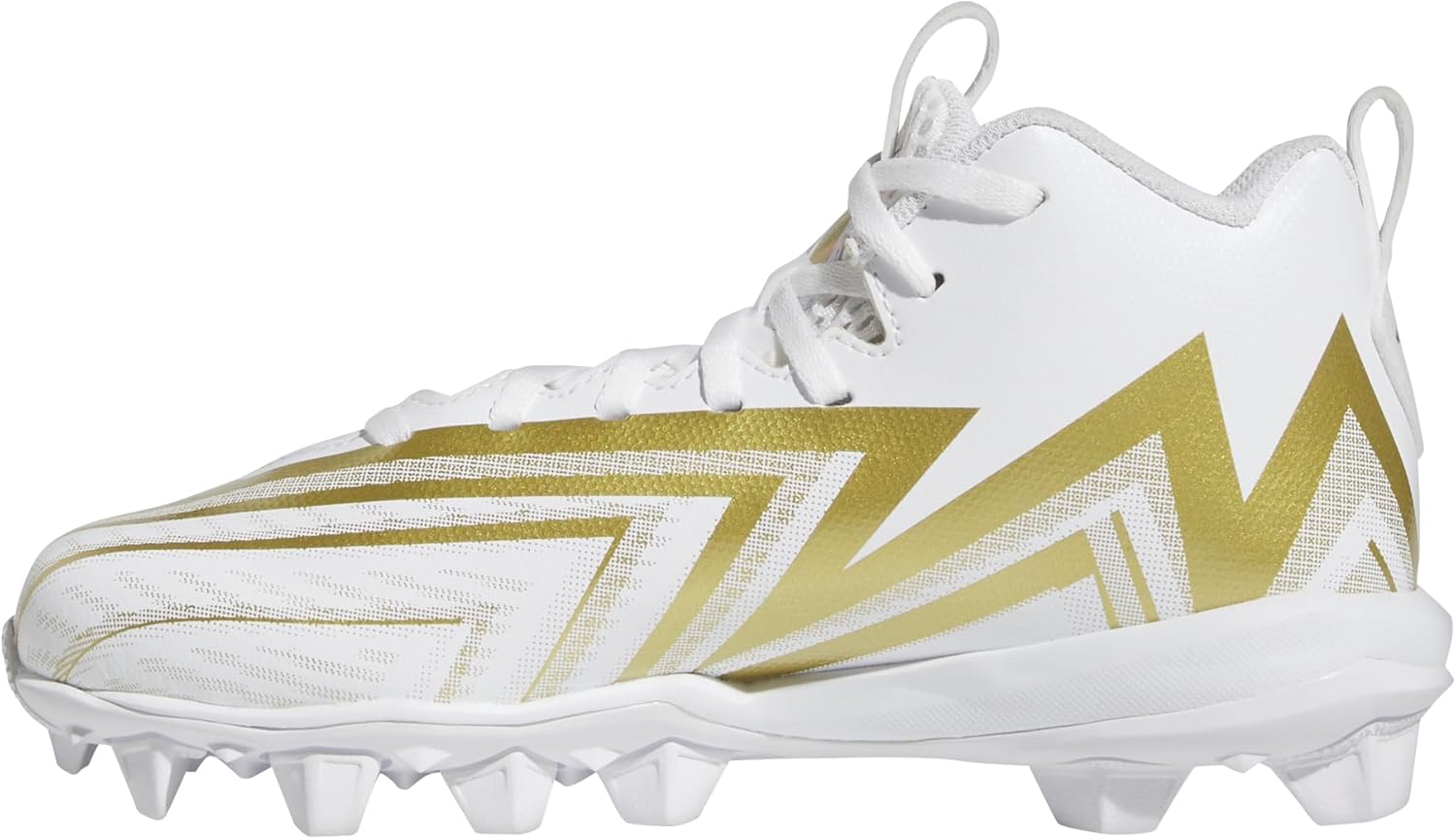 

Детские футбольные бутсы Adidas Freak Spark 23 для мальчиков и девочек, белый/золотой