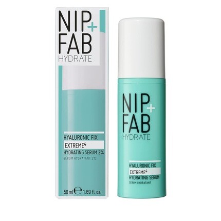 

Nip + Fab Hyaluronic Fix Extreme4 2% сыворотка 50 мл Сыворотка для лица для сбалансированной и увлажненной кожи Антивозрастной увлажняющий уход за пухлой кожей, Nip+Fab