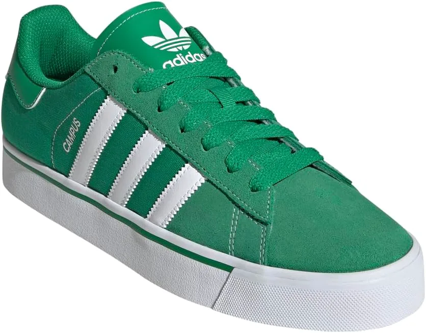 Мужские кроссовки Adidas Campus Vulc - повседневные, цвет белый с красным