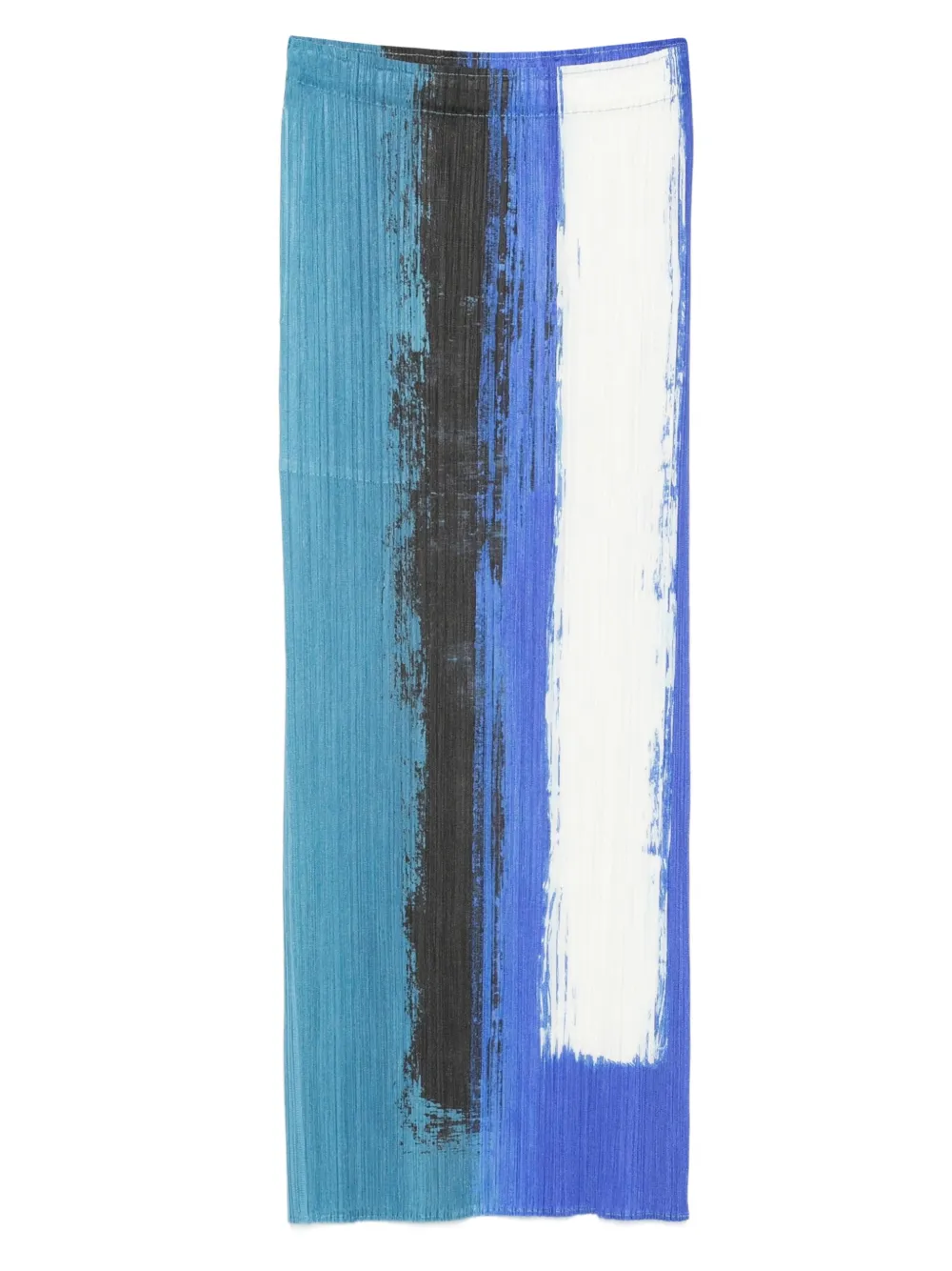 

Плиссированная прямая юбка Pleats Please Issey Miyake, синий