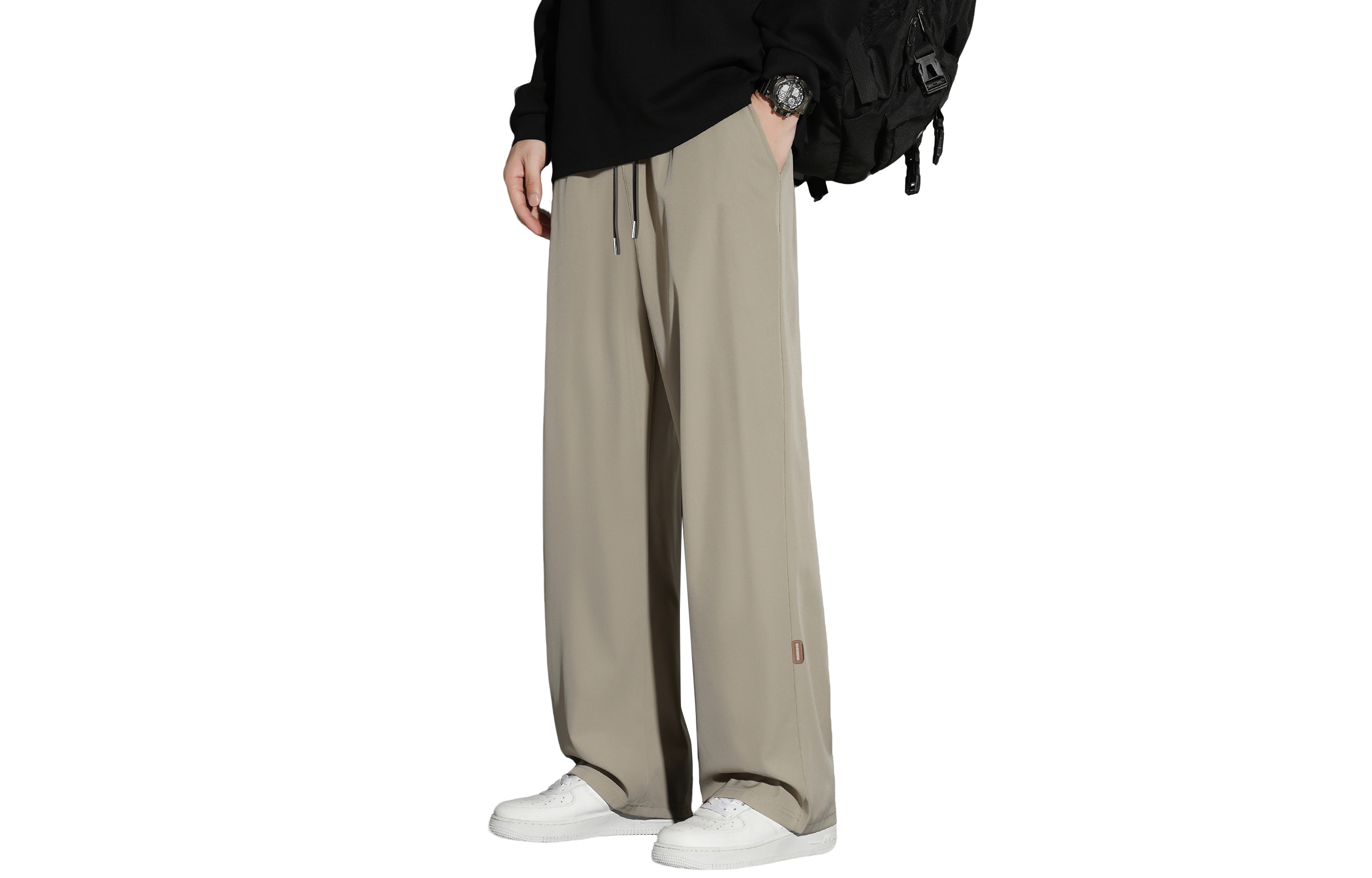 

Повседневные брюки Unisex Moderate Straight Fit WARRIOR, хаки[free diy badge]