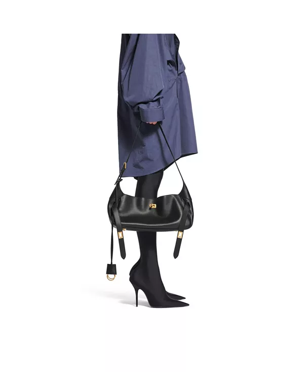 Маленькая сумка через плечо Bel Air Balenciaga, черный — фото 3