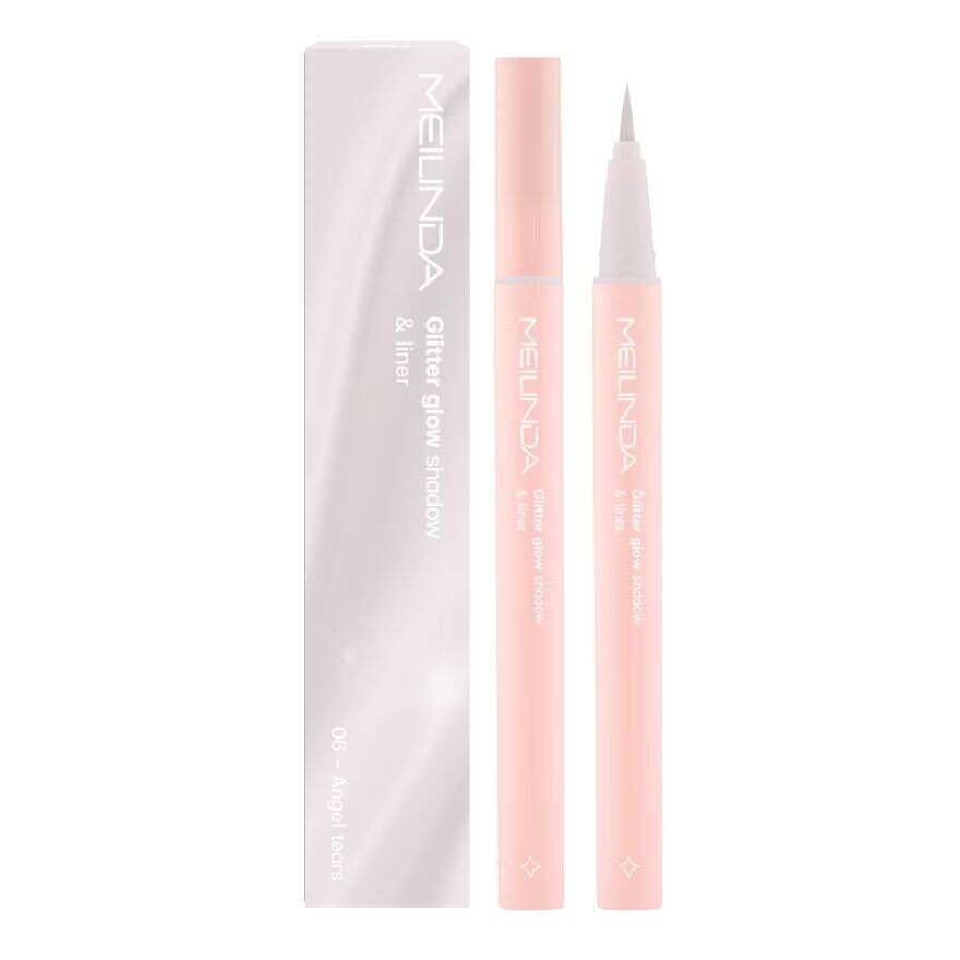 

Meilinda Подводка для теней Glitter Glow Shadow Liner 0,08 мл 06 Ангельские слезы, Angel tears
