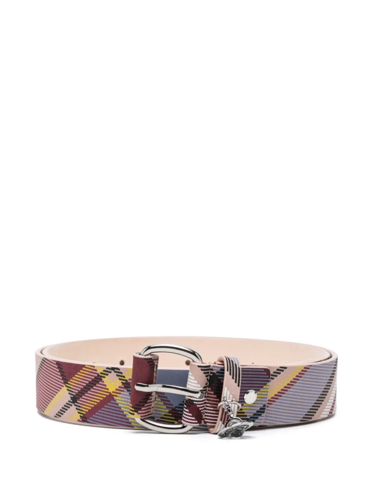 

Широкий ремень Vivienne Westwood Alex Charm, розовый