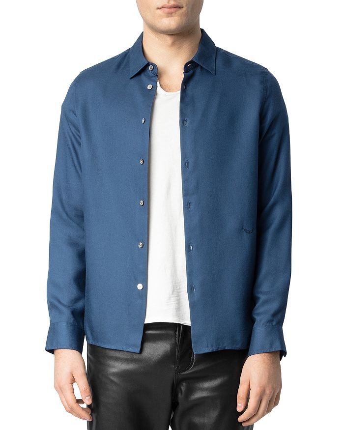

Рубашка Sunay Flowy Zadig & Voltaire, синий