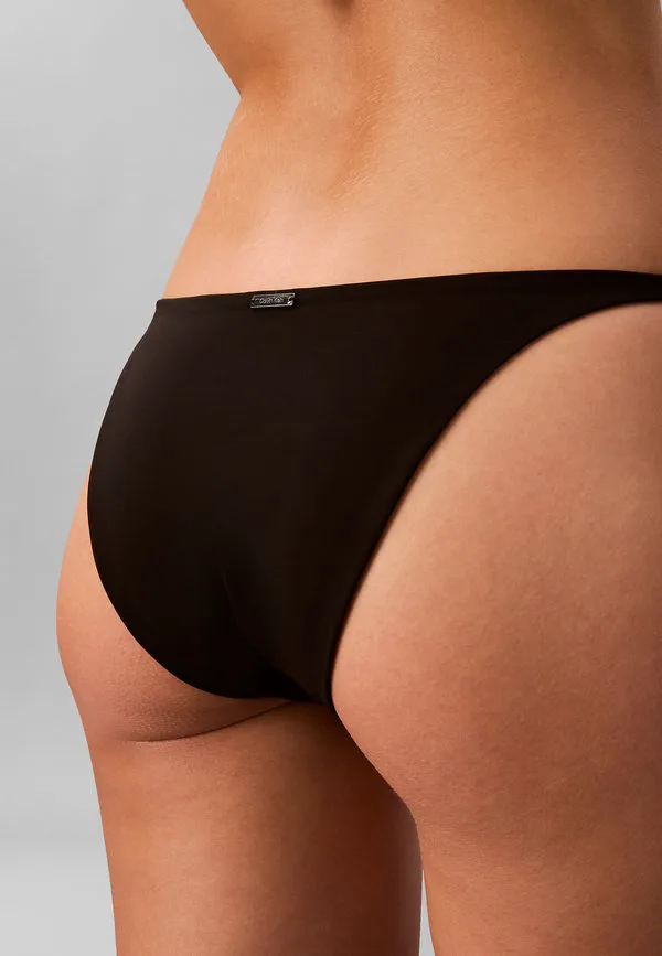 Плавки от бикини, сшитые по индивидуальному заказу Calvin Klein Swimwear, Black — фото 4
