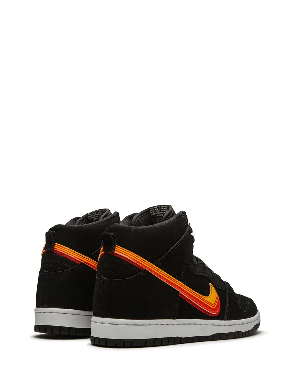 Кроссовки SB Dunk High Nike, черный — фото 3