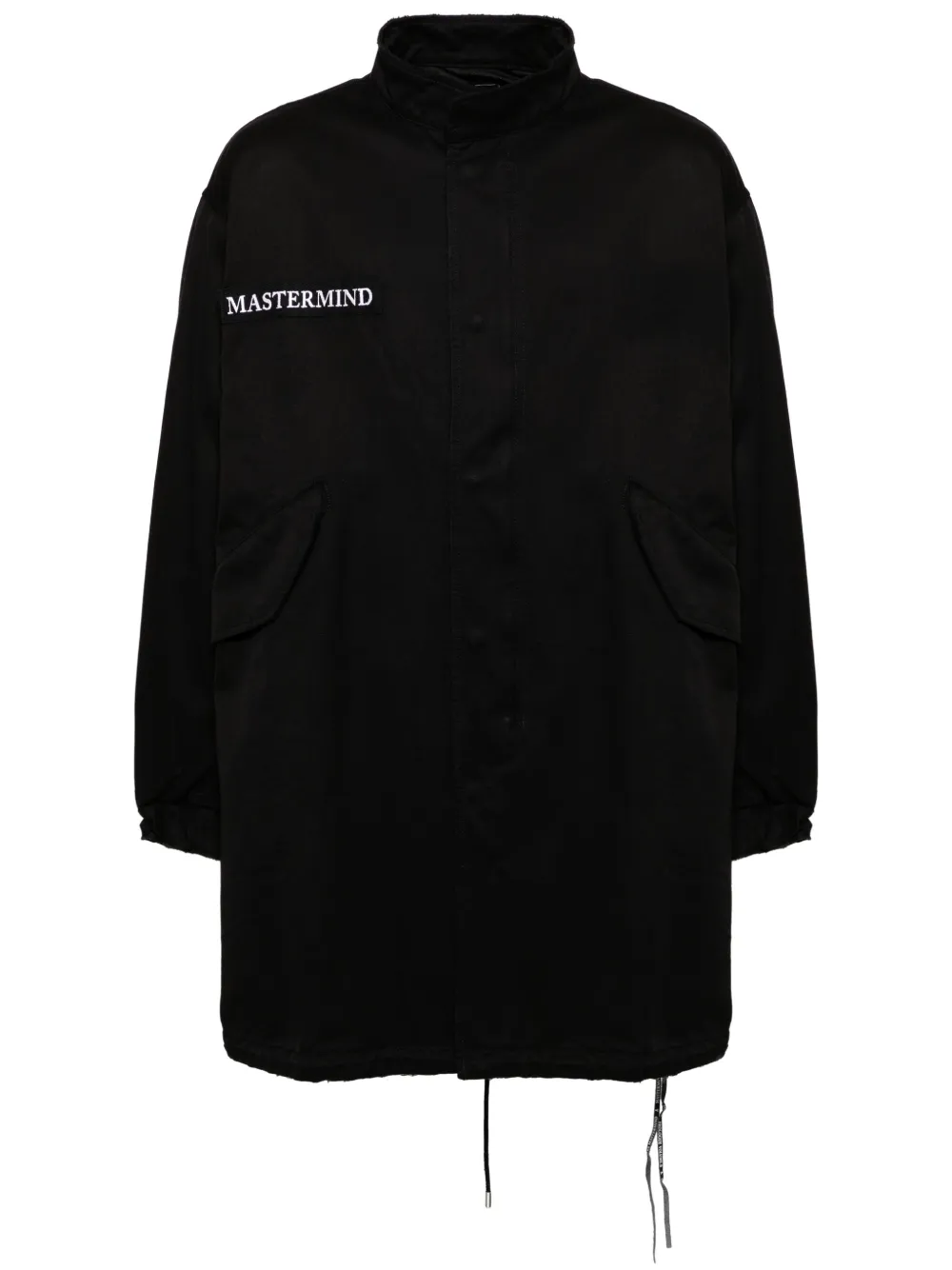 

Парка с вышитым логотипом Mastermind World, черный
