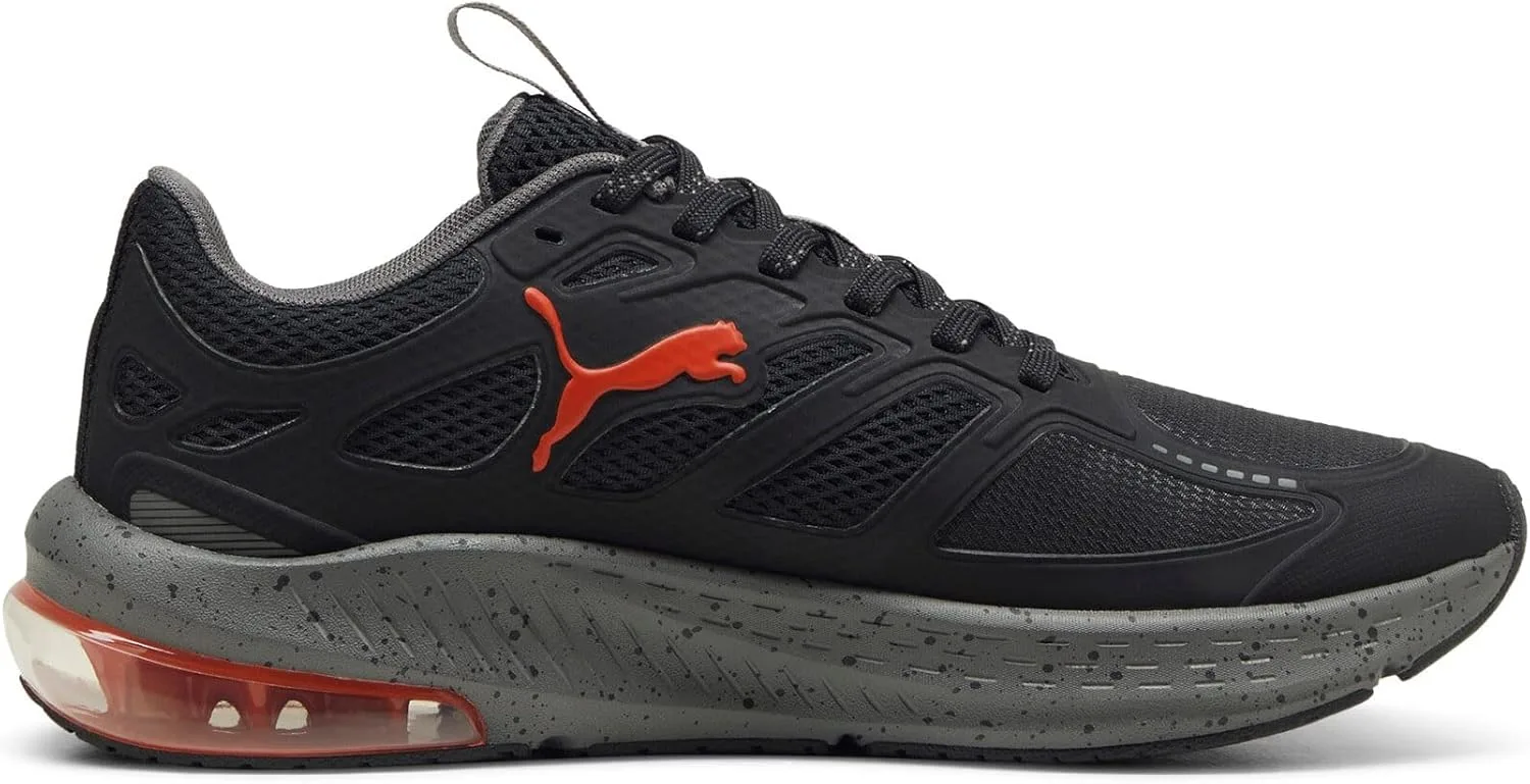 Мужские беговые кроссовки PUMA X-Cell Lightspeed Street Running Shoes, черный/красный — фото 4