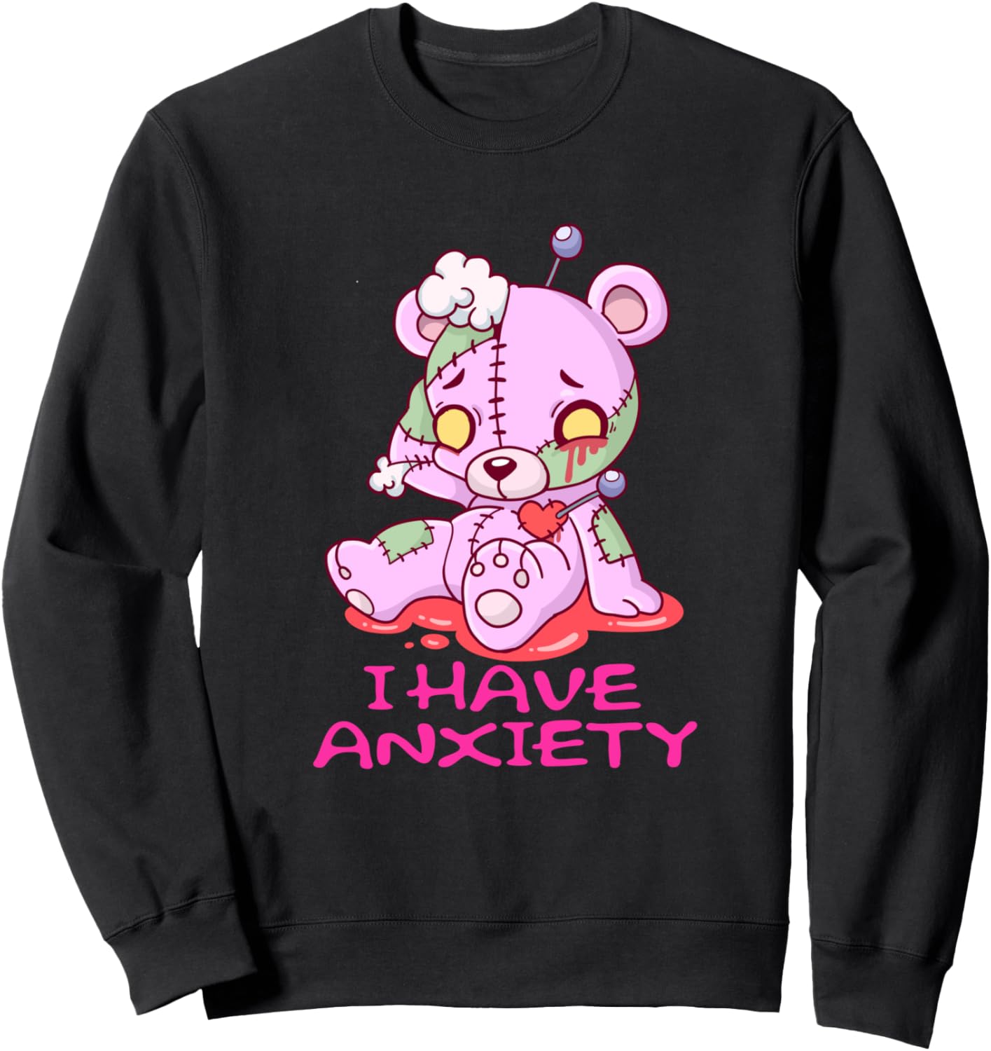 

Пастельная готика, толстовка в стиле аниме, черная Pastel Goth Gifts, Черный, Пастельная готика, толстовка в стиле аниме, черная Pastel Goth Gifts