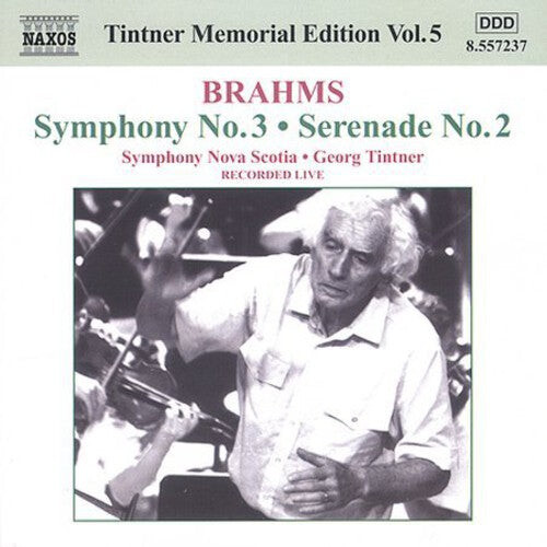 

CD диск Brahms / Tintner / Symphony Nova Scotia: Tintner Memorial Edition 5