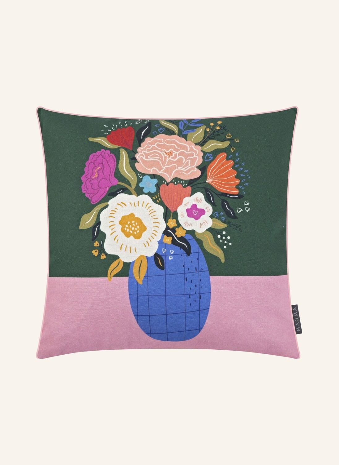 

Декоративная подушка Magma GIRASOLE, 45x45 см, цвет rosa/grün/blau