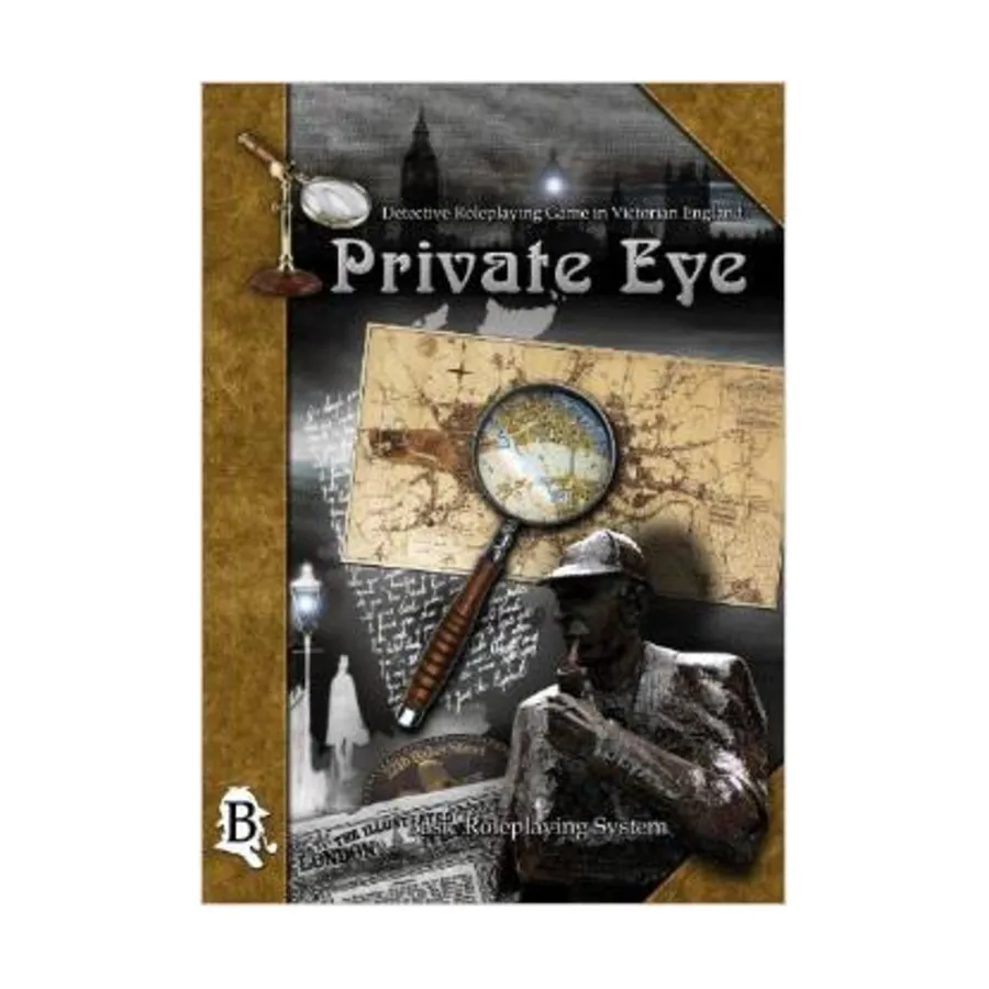 

Private Eye - Detective Roleplaying in Victorian England (4th Edition), Private Eye - Detective Roleplaying in Victorian England, твердый переплет