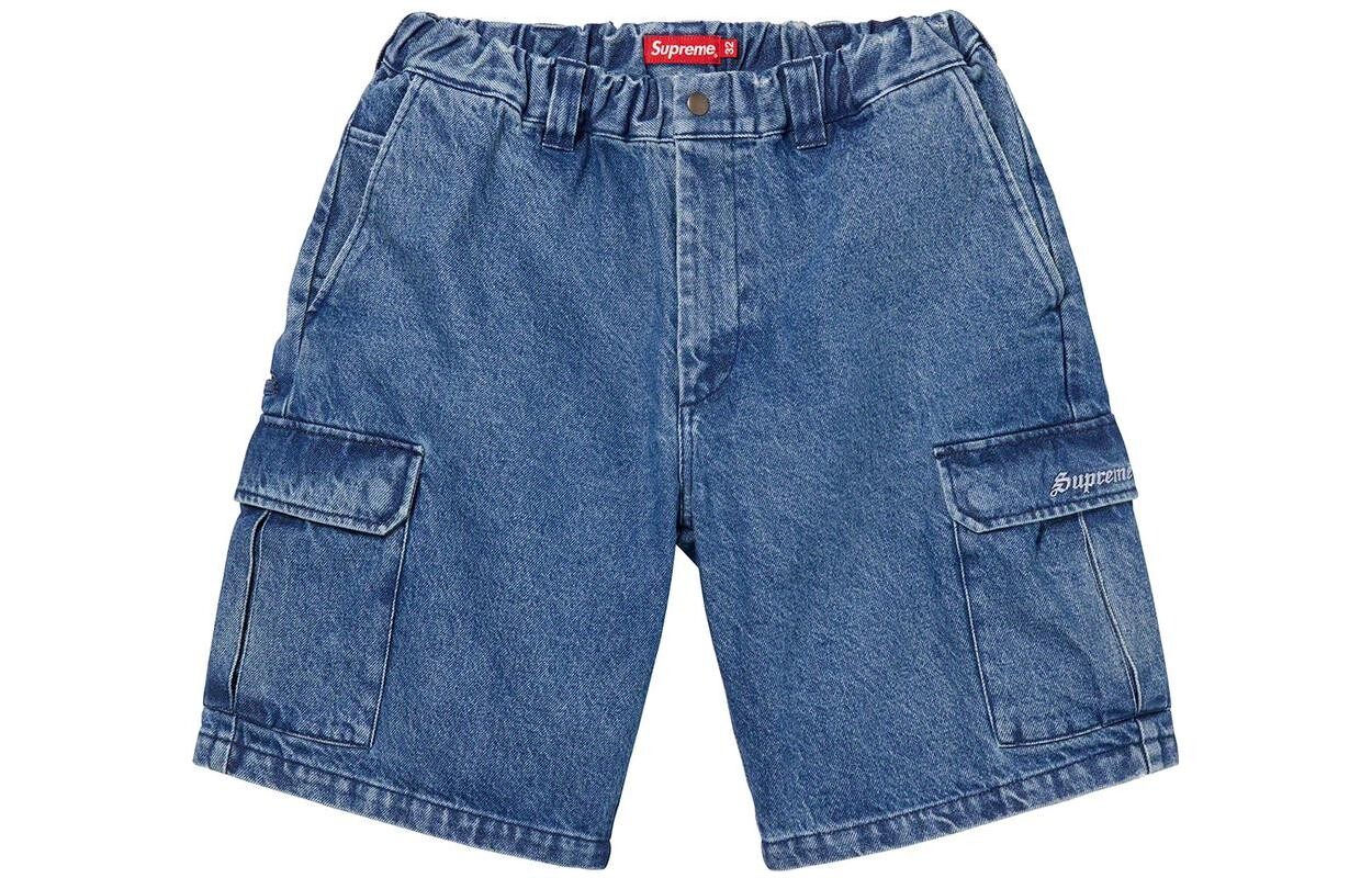

SS22 Повседневные шорты унисекс Supreme, синий