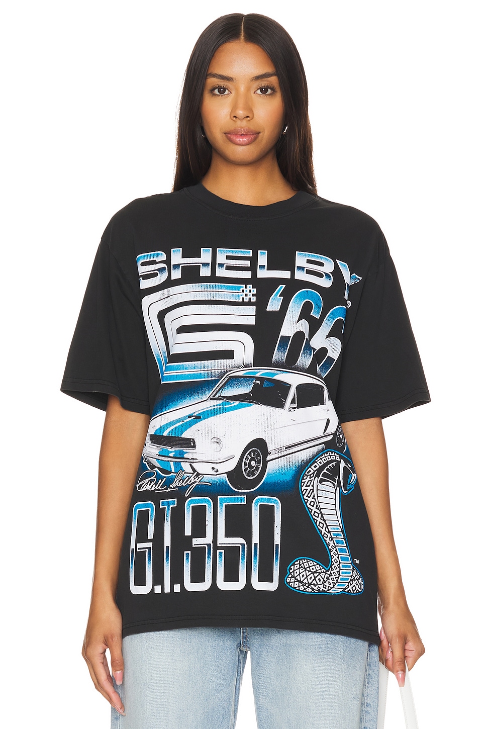 

Футболка shelby gt 350 квадратная Philcos, черный