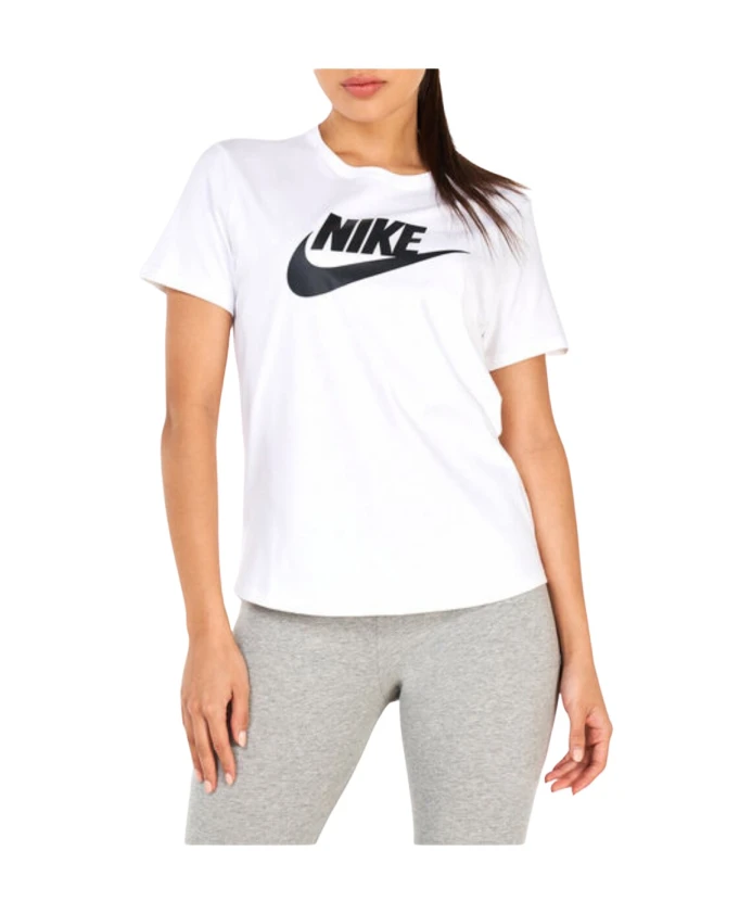 

Футболка с короткими рукавами и круглым вырезом, с принтом Nike, белый