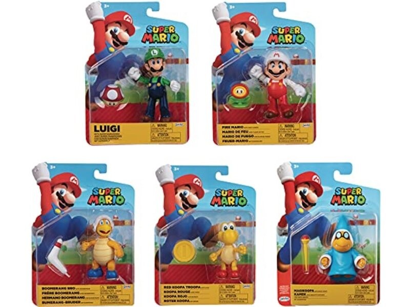 

Jakks Pacific — набор фигурок World Of Nintendo 4In, волна 25 (сеть) Inna marka